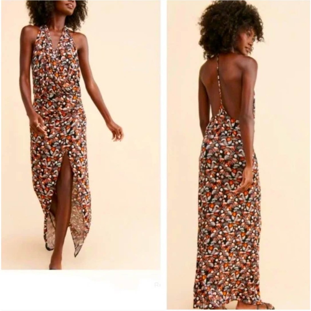 NWT Womans XS Free People Maxi Wrap Dress